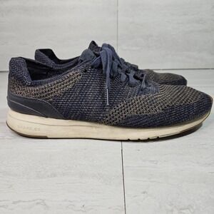 Cole Haan Grand Pro Stitchlite Sneakers Mesh Mens 10 M BLUE Knit